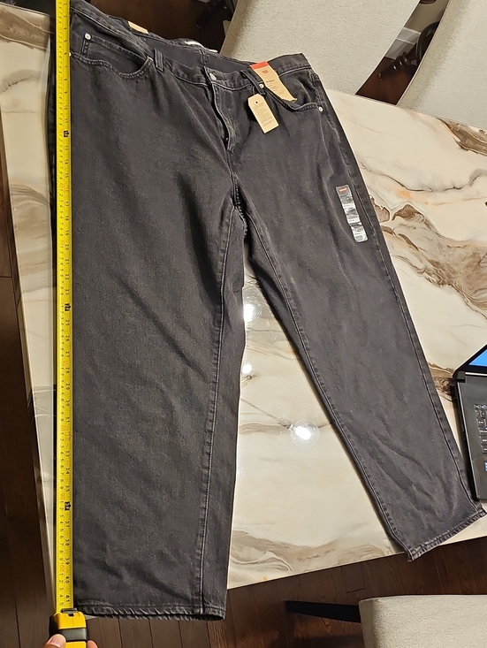 Levi's Denim - Levi's Washed Black Straight Jeans